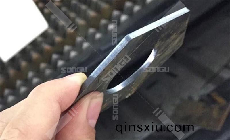 光纖激光切割金屬樣品