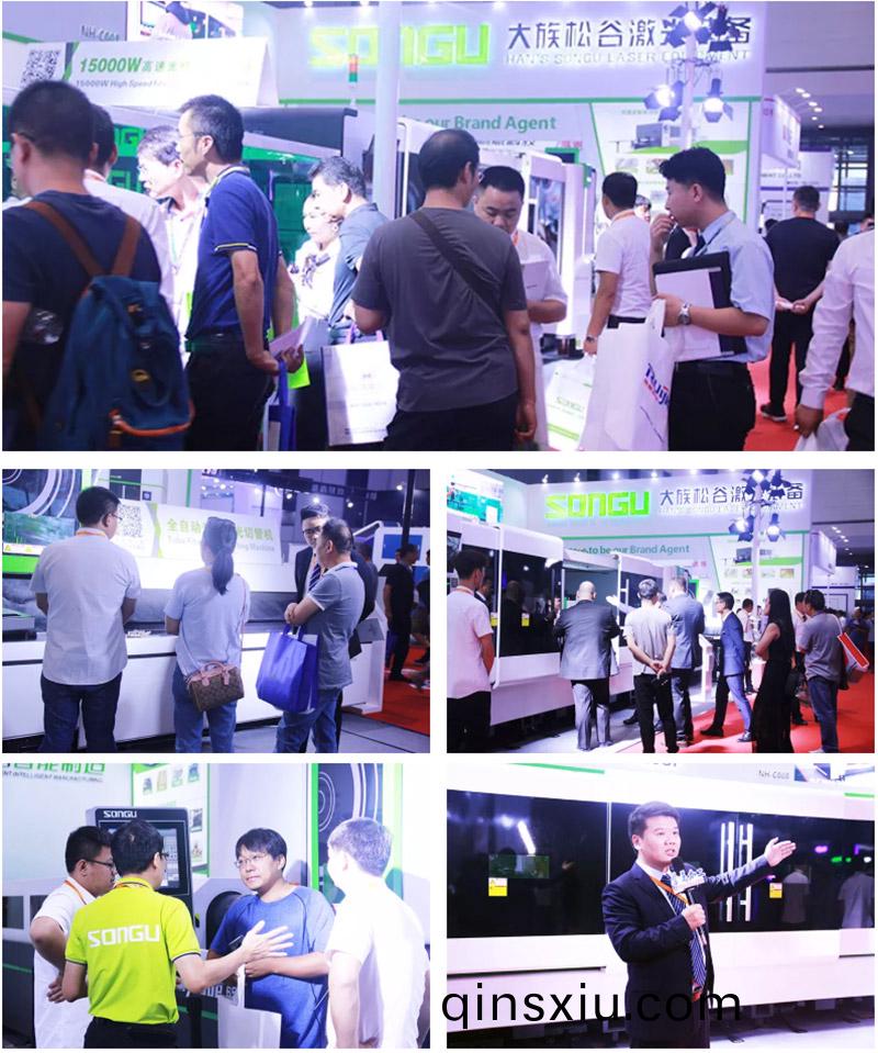 鬆穀智能裝備工愽會展會現場