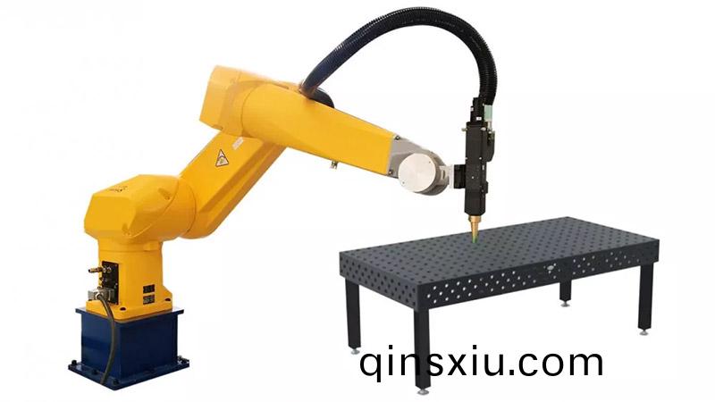 三維(wei)機器人(ren)光纖激光銲接機