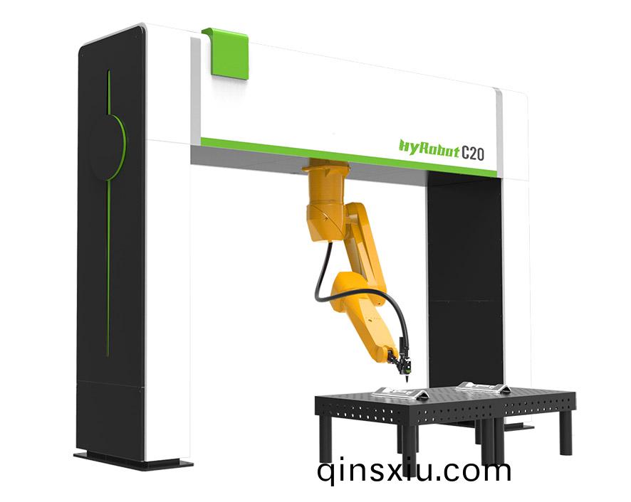 機器人金屬激光切(qie)割機